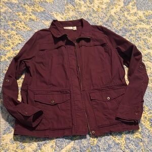 Purple Jacket with Pockets